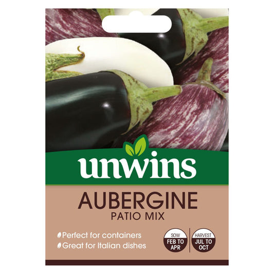 Aubergine Patio Mix