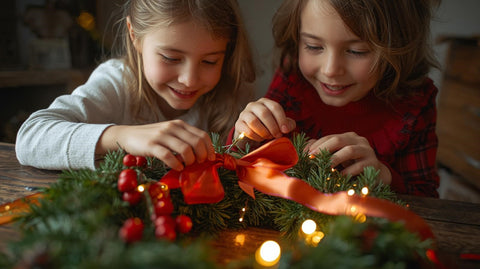 CHILDRENS Christmas Wreath Making Workshop MORNING
