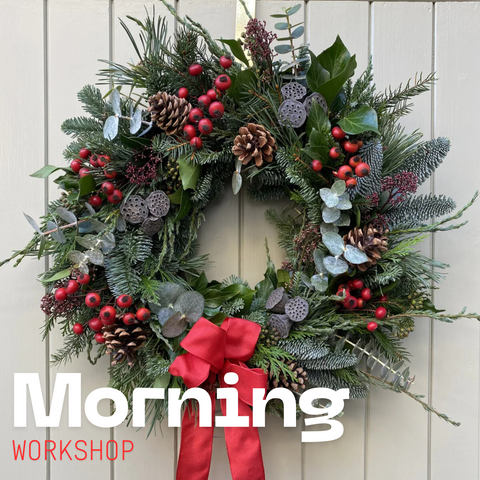 Christmas Wreath Making MORNING Workshop
