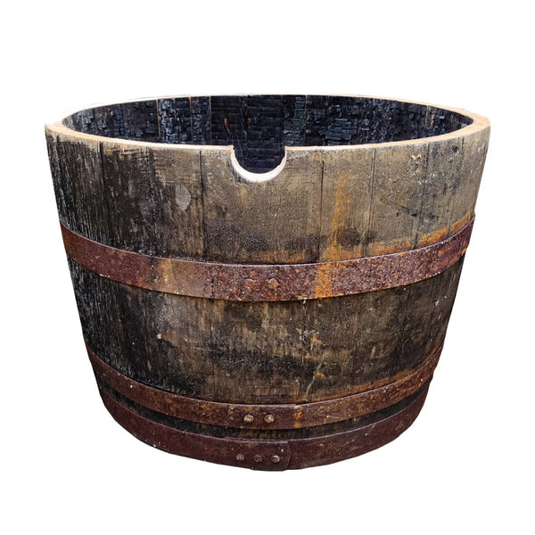 Half Whiskey Barrel
