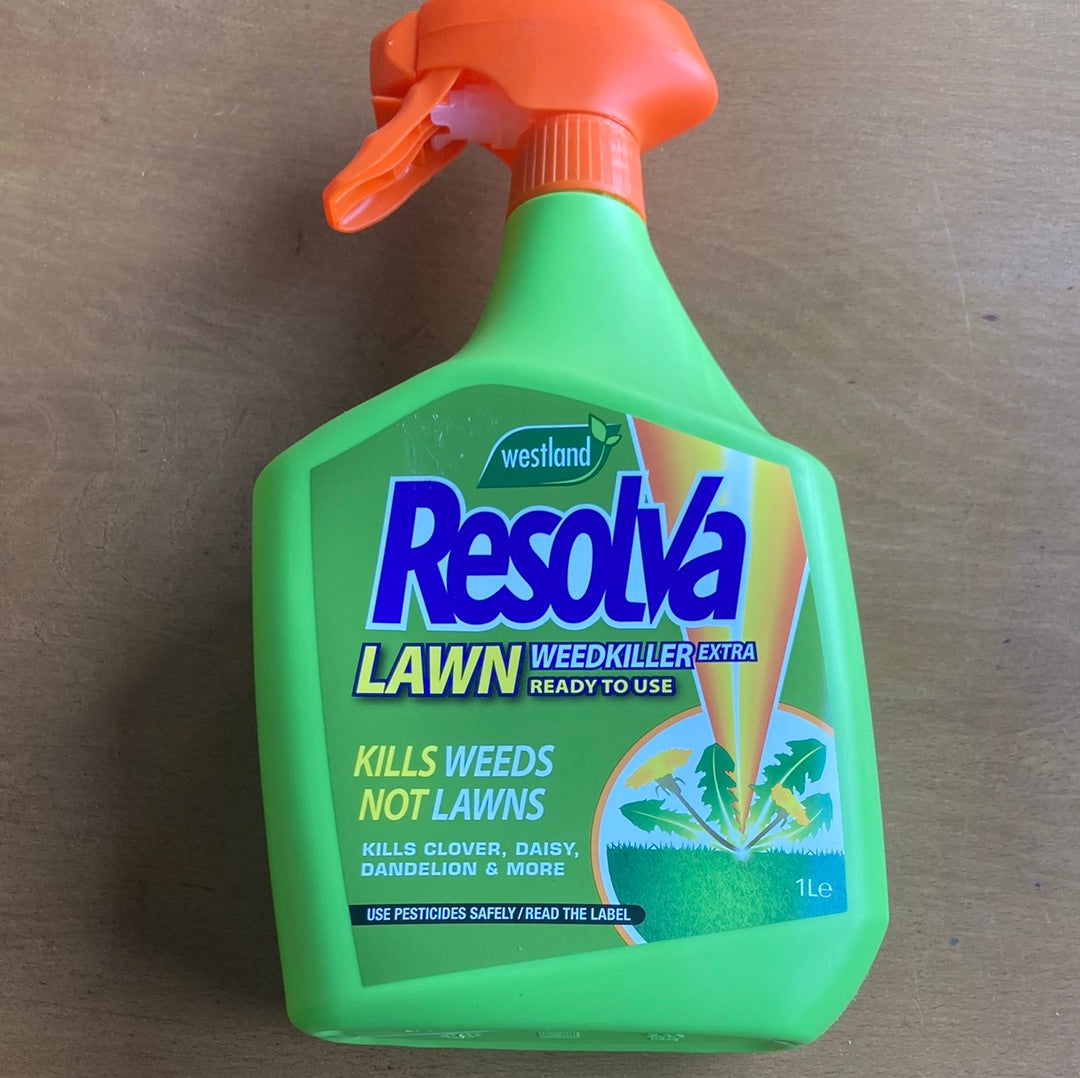 Resolva lawn Weedkiller