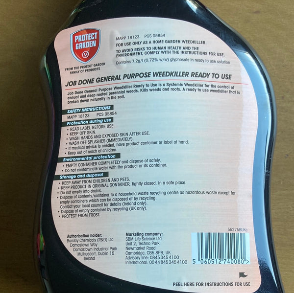 Jobdone general purpose Weedkiller