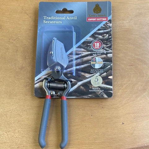 K&S Traditional Anvil Secateurs