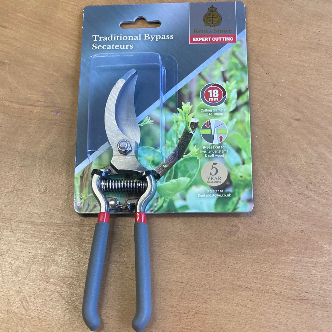 K&S Traditional Bypass Secateurs