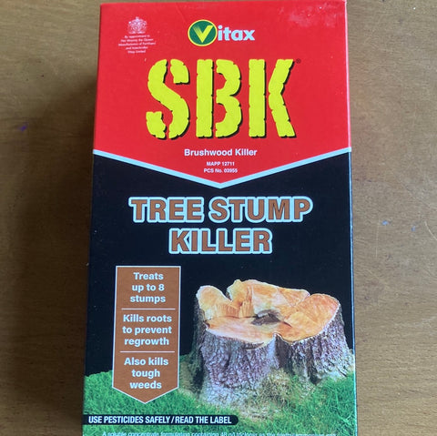 SBK tree stump killer